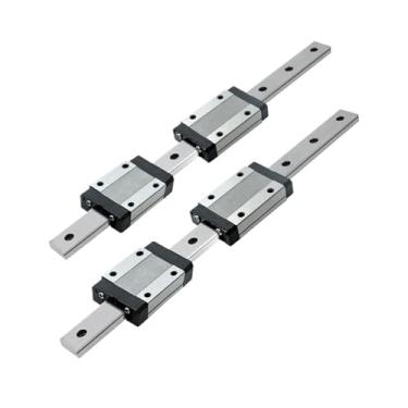 Imagem de MGN7 MGN9 MGN12 MGN15 100 200 400 500 mm trilho linear slide 1 peça guia linear MGN 1 peça bloco MGN para impressora CNC FA 3D (MGN9.H, 100 mm)