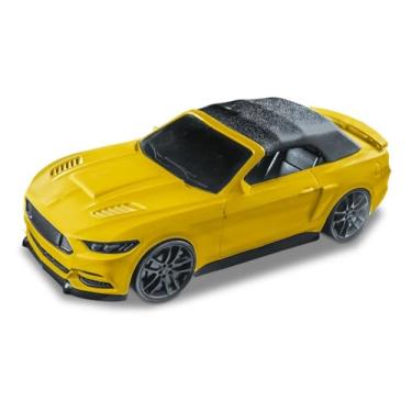 Imagem de Carrinho de Brinquedo Speed Car, Modelo Conversível Esportivo, Plástico Resistente, 35 cm, Amarelo e Azul Sortido, A Partir de 3 Anos