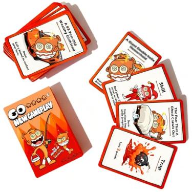 Imagem de The Grown Up Go Fish! New Gameplay 2026 Version – The Adult Go Fish Card Game You've Always Wanted | Hilarious Party Game for Grown Ups | 67 Cards, 14 Unique Pairs, 10 Special Skill/Trap Cards