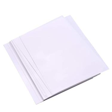 Imagem de Kit de 25 Folhas Filmes Encolhíveis para Impressão Papel Arte Encolhível Termoencolhéveis Impressora Inkjet Pingentes DIY Brincos Porta-chaves Ornamentos Acessórios