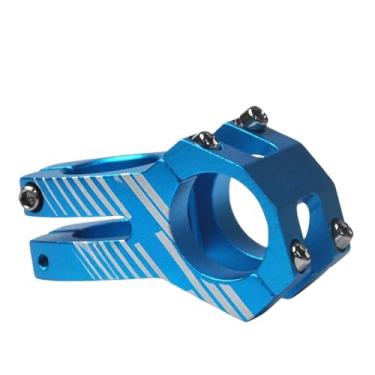 Imagem de Mesa de guidão curta MTB 31,8x45mm em liga de alumínio para bicicletas de corrida, downhill e estrada.(45MM blue)