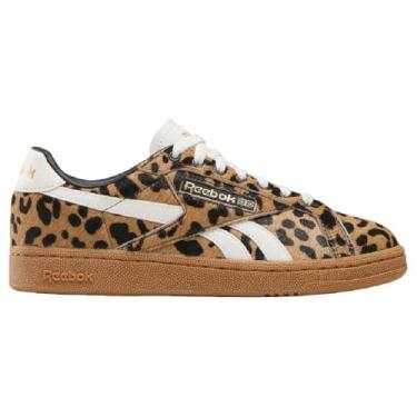 Imagem de Reebok Tênis adulto unissex Club C Grounds, Cheetah Cheetah Chalk, 35