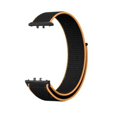 Imagem de Pulseira De Nylon Unissex Para Relógio De Fitness Samsung Galaxy Fit3 