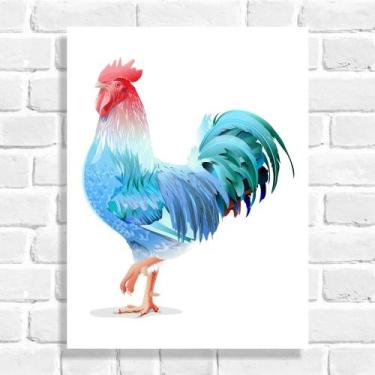 Imagem de Quadro Decorativo Galo - Arte Aqui, 30x40cm