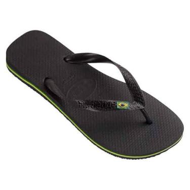 Imagem de Plast Ad Masc Masculino Havaianas Preto 46