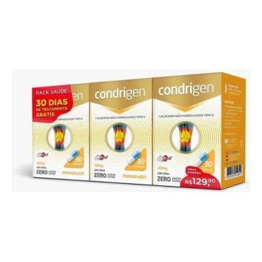 Imagem de Kit Condrigen Colágeno Tipo II (60 caps + 30 caps Grátis) - Padrão: Ún