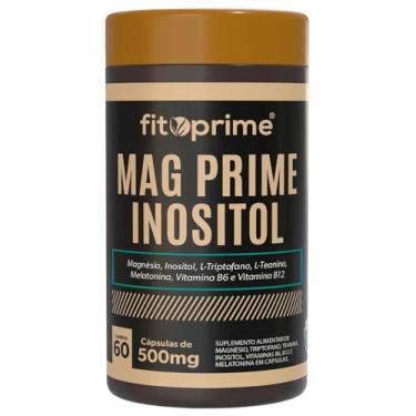 Imagem de Magnésio Inositol Triptofano Teanina Vitaminas B6 B12 60 Cápsulas Fitoprime