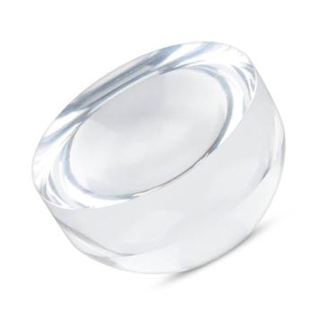 Imagem de Naroote Lupa de Acrílico óptico 6X Com Cúpula de Leitura de Papel Portátil para Jornais, Livros, Mapas e Diretórios - Adequada para Idosos