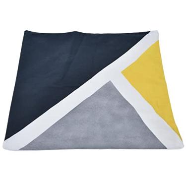 Imagem de LiebeWH Capa de Travesseiro de sofá Elegante Evite a Capa de Travesseiro de Arremesso Quadrado Desbotado para Acentos Decorativos Em Casa Textura de Pelúcia para Sala de Estar, Quarto [fronha 1 x]