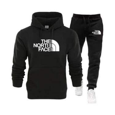 Imagem de Conjunto De Moletom Masculino Outono Inverno Estilo Fashion Estampa Si