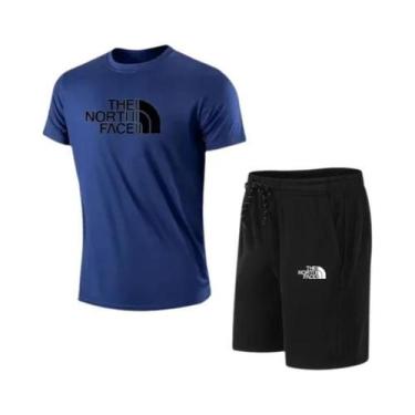 Imagem de Conjunto De Fitness Masculino Para Corrida S-4XL Roupas Casuais De Esp