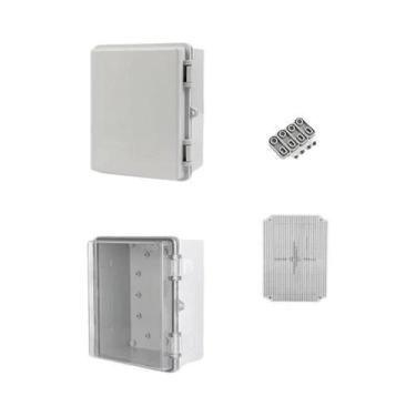 Imagem de Caixa De Junção À Prova d'Água IP66 Em Plástico ABS Com Fecho De Dobra