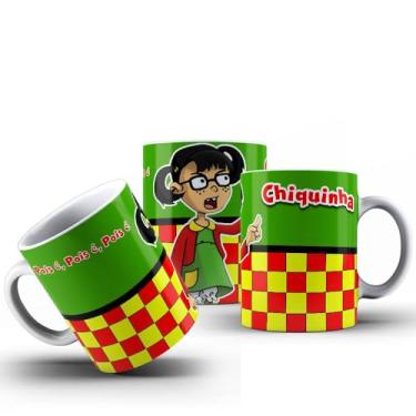Imagem de Caneca Série Turma Do Chaves Todos Os Personagens Porcelana 325ml (CHIQUINHA)