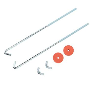 Imagem de Acouto Parafusos de Fixação da Bateria Fixação da Bateria de 10 pol. Com Parafusos J, Arruelas, Porcas, Acessórios Fixação/substituição/baterias e Acessórios/de/bandejas