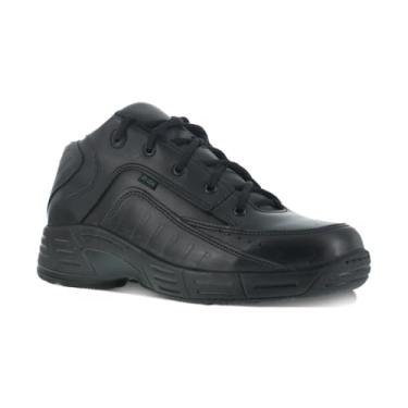 Imagem de Reebok Mens Black Leather Work Shoes Postal TCT Athletic Oxford 11.5 M