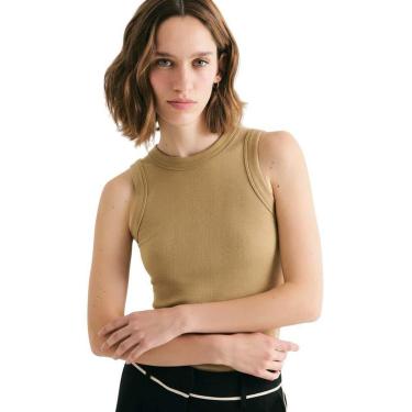 Imagem de Regata Hering Básica Feminina Slim Neck-Feminino