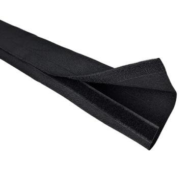 Imagem de Manga De Cabo Trançado Preto De 3 Metros (ID 15-100mm) Proteção De Fio Flexível - Isolante E À Prova De Poeira Para Uso Doméstico/industrial(ID 90mm)