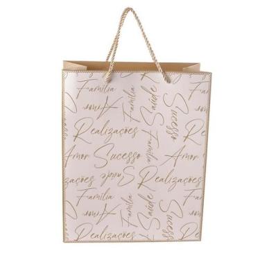 Imagem de EMBALAGEM DE PRESENTE NATAL DESEJOS - 36x26x12CM - Mimô Store Decor