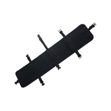 Imagem de KiBcsLic Bolsa organizadora para nadadeiras, acessórios e equipamentos aquáticos. Prática, leve e de secagem rápida, ideal para praia, surfe, snorkeling, Preto