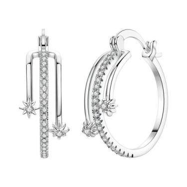 Imagem de Brinco original 925 prata esterlina cereja arco pendientes para mulher