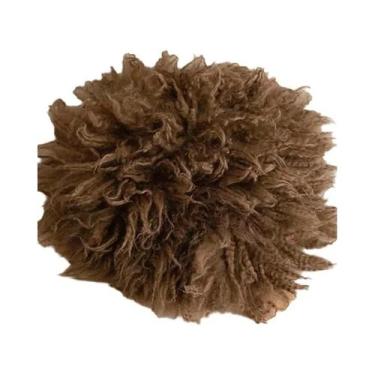 Imagem de Cobertor Para Fotografia De Bebê Recém-Nascido 100% Lã Flokatti Acessó