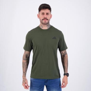 Imagem de Camiseta Adidas TR Essentials 3S Verde, G
