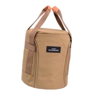 Imagem de predolo Bolsa de transporte reutilizável para aquecedor de mesa de camping, ideal para viagens, acampamentos e caminhadas, Cáqui