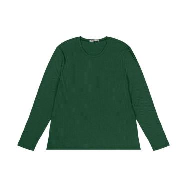 Imagem de Blusa Manga Longa Ribana Canelada Secret Glam Verde-Feminino