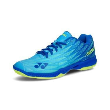 Imagem de Tênis de quadra de badminton masculino - azul cinza por Yonex, Ciano, 27.5 cm