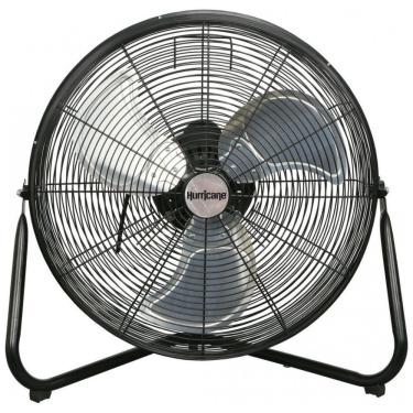 Imagem de Ventilador de Chão com Alta Velocidades em Metal Resistente, 110V 1440W, Hurricane, Preto