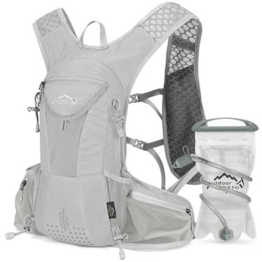 Imagem de IX INOXTO Mochila De Hidratação, Mochila Leve Para Água Com Bexiga De Hidratação De 2L, Mochila Para Homens E Mulheres, Colete De Hidratação Para Corrida, Trilha, Caminhada, Ciclismo, Corrida, Escal