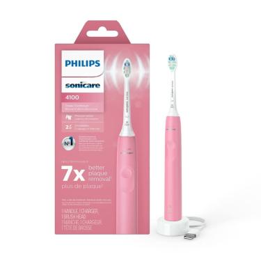 Imagem de Escova de dentes elétrica Philips Sonicare 4100 HX3681/26 Deep Pink
