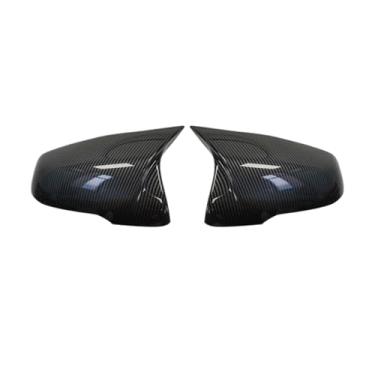 Imagem de Capa De Espelho Retrovisor Estilo M Em Fibra De Carbono Real Compatível Com BMW 1 2 Séries F45 F40 Z4 G29 X1 F48 F49 X2 F39 Compatível Com Toyota Supra 2019-2023(Carbon fiber pattern)