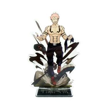 Imagem de Figura De Anime Gojo Satoru Yuji Jujutsu Kaisen, Placa De Acrílico Par