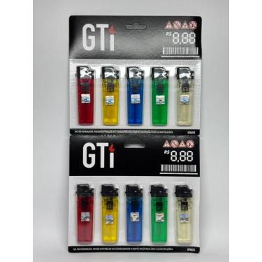 Imagem de Cartela com 12 unidades de gti grande com selo do inmetro original com