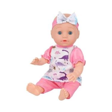 Imagem de Boneca Reborn Realista De 12 Polegadas Para Crianças Com Macacão, Pres