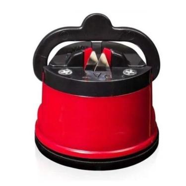 Imagem de Amolador De Facas Profissional Tesoura Canivete Com Ventosa