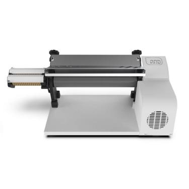 Imagem de Laminador Elétrico Industrial de Massa 37 cm Antiaderente com Cortador 220V Branco Anodilar