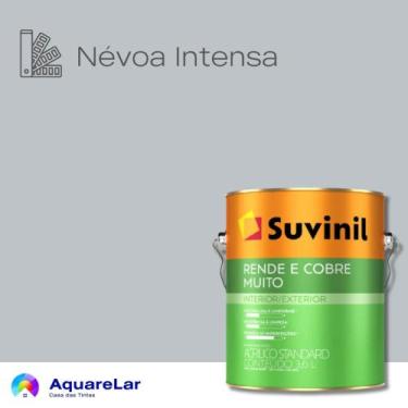 Imagem de Rende & Cobre Muito Suvinil Fosco 3,2L, NÉVOA INTENSA