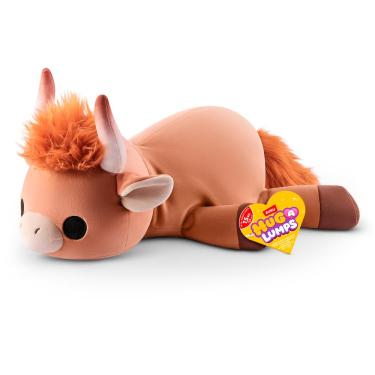 Imagem de Pelúcia Hug-A-Lumps Média 1,5kg - Vaca Marrom Holly