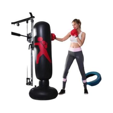 Imagem de Saco De Pancadas Independente Para Karatê, Taekwondo, Boxe E Treino De