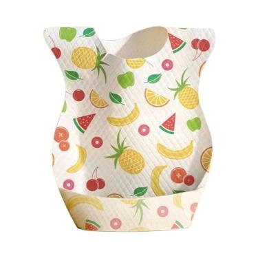 Imagem de Babadores E Panos De Boca Descartáveis Impermeáveis Para Bebês, Desenh