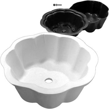 Imagem de Forma 3D para Vaso Florata em ABS 2mm para Concreto, Cimento e Gesso