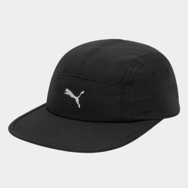 Imagem de Boné Puma Runnig 5 Panel, Preto, Único