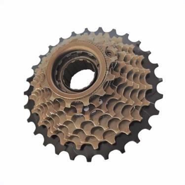 Imagem de Catraca Roda Livre 7 Velocidades 14-28D Indexada para Bike Aro 26 27.5