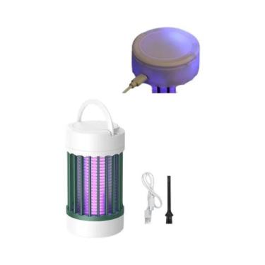 Imagem de Lâmpada Elétrica USB 5V Para Matar Mosquitos Com Luz UV, Armadilha Par