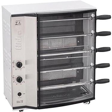 Imagem de Churrasqueira a Gás Hidro 5 Espetos Rotativos