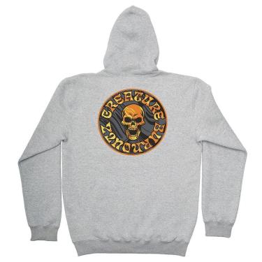 Imagem de Moletom Creature Canguru Burnoutz Patch Hood - Cinza Mescla-Masculino
