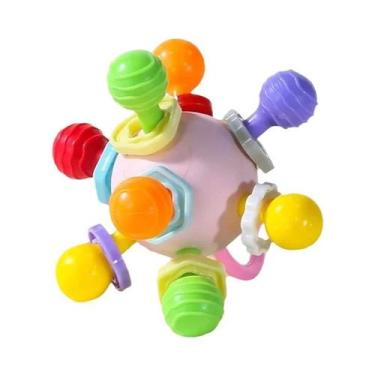 Imagem de Mordedor Mastigável Bastão Molar Para Bebês De 0 a 1 Ano, Brinquedo Ed