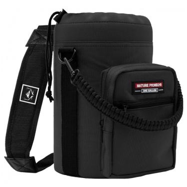 Imagem de Bolsa Térmica para Garrafa 3L com Alça para Transporte e Bolsos, Garrafa não incluída, NATURE PIONEOR, Preto